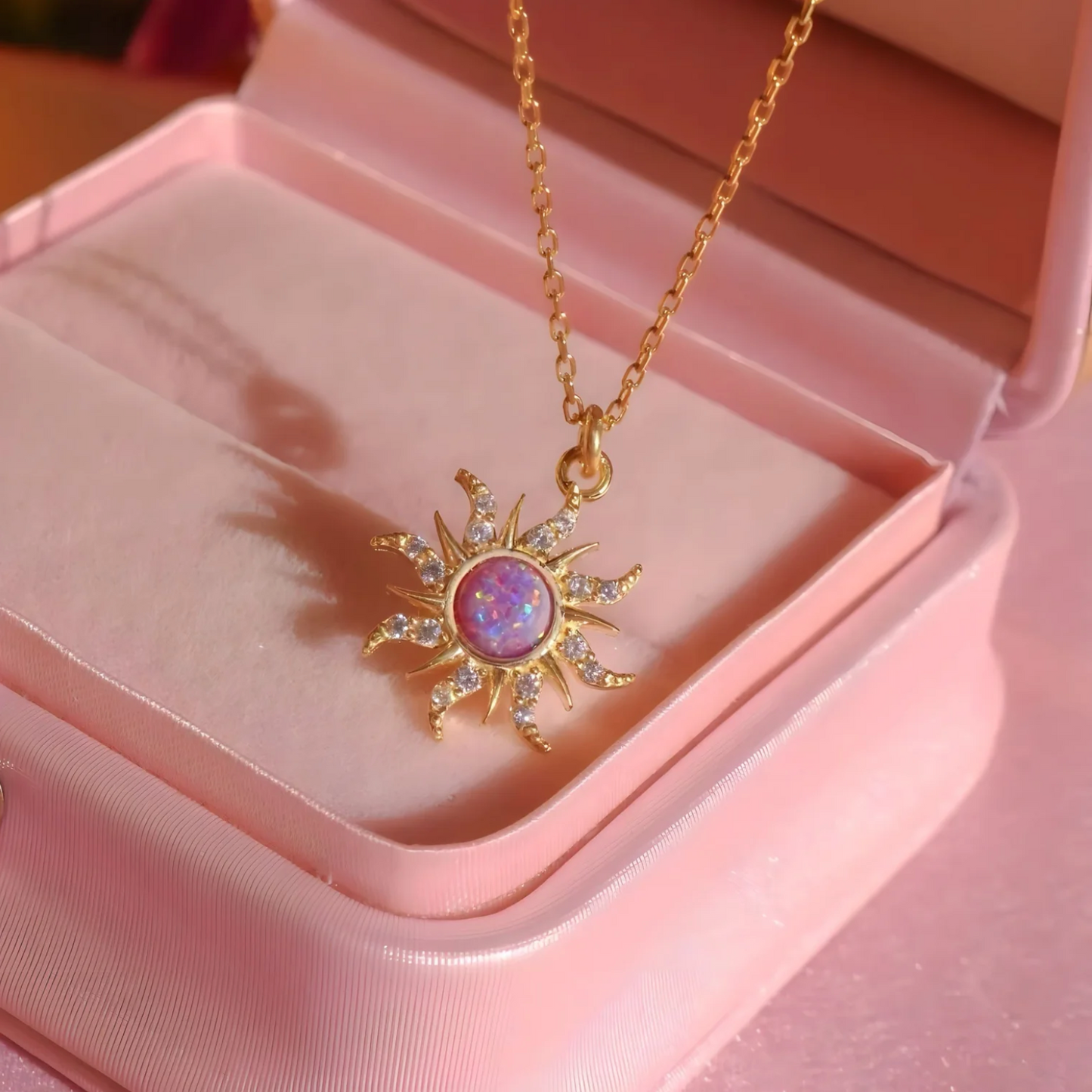 Radiant Rapunzel Sun Pendant