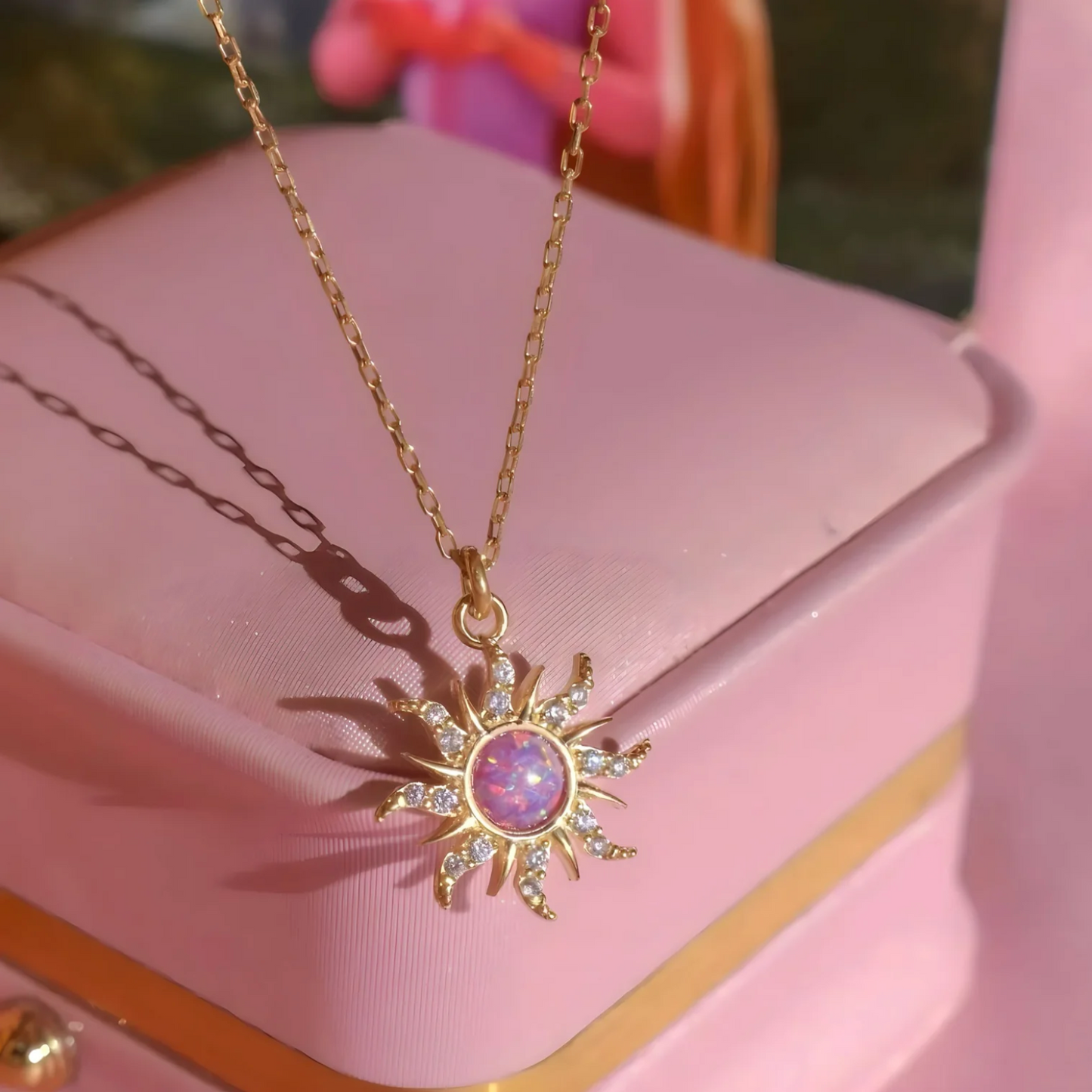 Radiant Rapunzel Sun Pendant